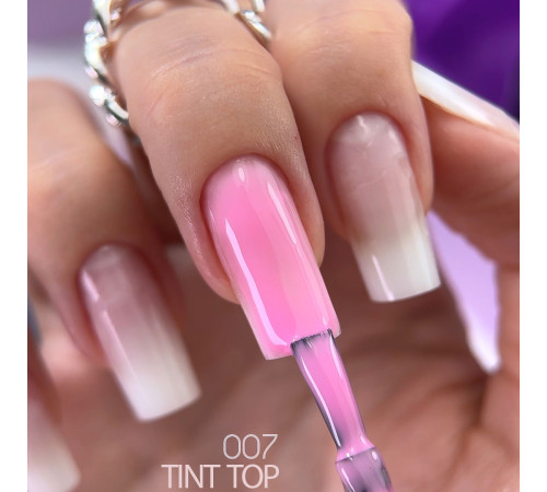 Закріплювач Komilfo Tint Top №007, яскравий рожевий, 8 мл