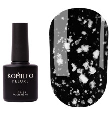 Закріплювач для гель-лаку Komilfo No Wipe Snow Top, без липкого шару, 8 мл