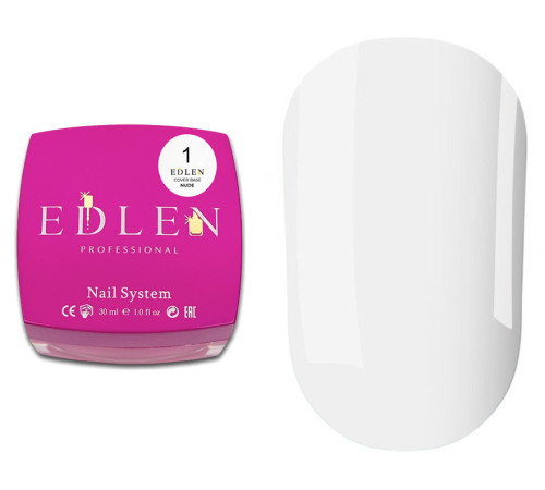 База камуфлююча Edlen Nude base №01, 30 мл