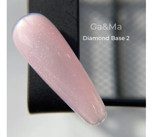 База камуфлююча GaMa Cover base Diamond №02, ніжно-рожева 15 мл