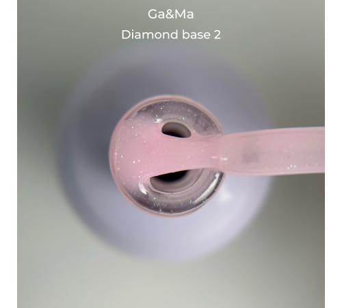 База камуфлююча GaMa Cover base Diamond №02, ніжно-рожева 15 мл