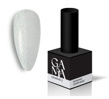 Camouflage base GaMa Cover base Diamond No. 03, transparent with crumbs, 15 ml