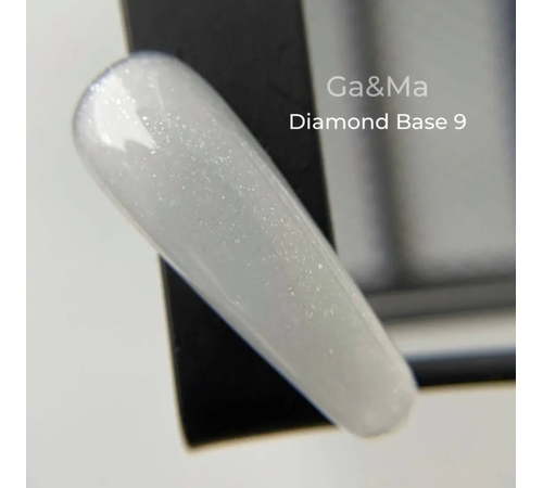 База камуфлююча GaMa Cover base Diamond №09, молочно-сіра, 15 мл
