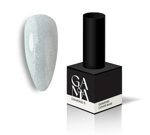 База камуфлююча GaMa Cover base Diamond №09, молочно-сіра, 15 мл