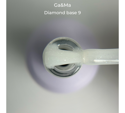 База камуфлююча GaMa Cover base Diamond №09, молочно-сіра, 15 мл