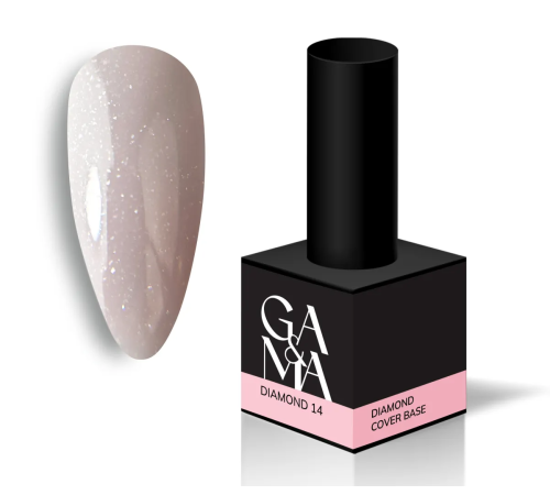 База камуфлююча GaMa Cover base Diamond №14, пильно-рожева, 15 мл