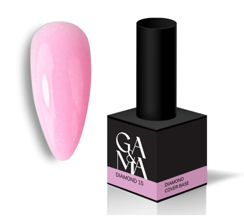 База камуфлююча GaMa Cover base Diamond №15, яскраво-рожева, 15 мл