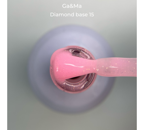 База камуфлююча GaMa Cover base Diamond №15, яскраво-рожева, 15 мл