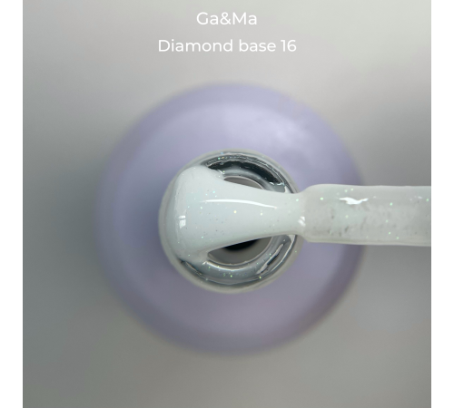 База камуфлююча GaMa Cover base Diamond №16, молочна, 15 мл