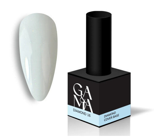 База камуфлююча GaMa Cover base Diamond №16, молочна, 15 мл