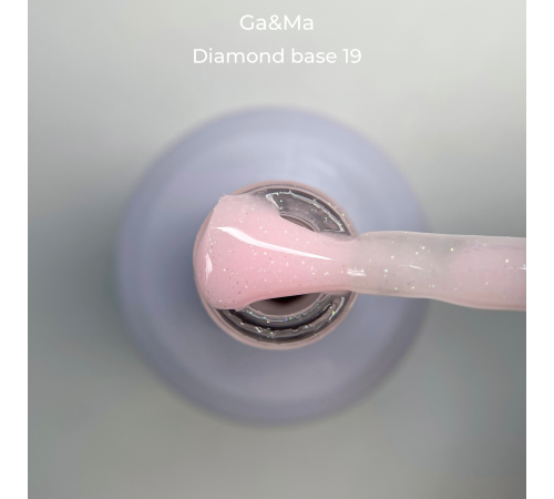 База камуфлююча GaMa Cover base Diamond №19, ніжно-рожева, 15 мл
