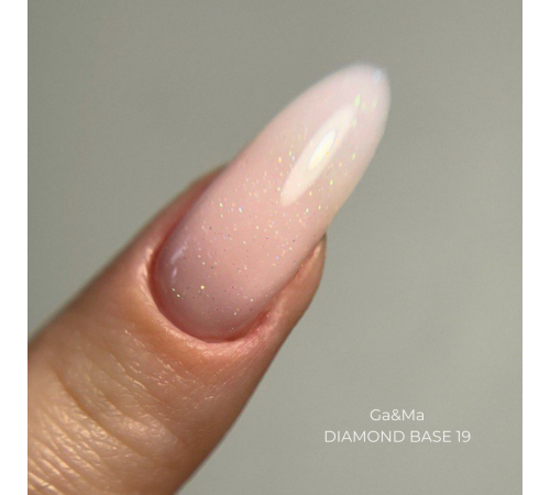 База камуфлююча GaMa Cover base Diamond №19, ніжно-рожева, 15 мл