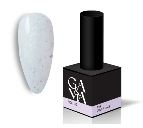 База камуфлююча GaMa Cover base Foil №10, лавандова з поталлю, 15 мл