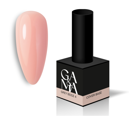 База камуфлююча GaMa Cover base №04 Grey beige, сірий беж, 15 мл