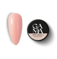 База камуфлююча GaMa Cover base №04 Grey beige, сірий беж, 30 мл