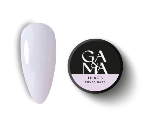 База камуфлююча GaMa Cover base №05 Lilac, ніжно-рожева, 30 мл