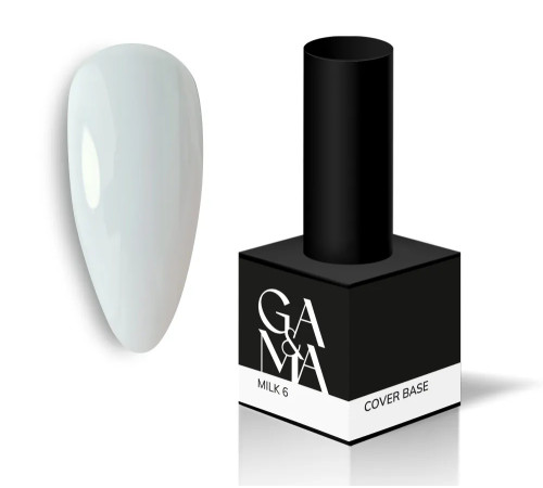 База камуфлююча GaMa Cover base №06 Milk, молочна, 15 мл