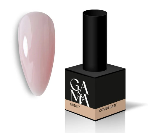 База камуфлююча GaMa Cover base №07 Nude, нюдова, 15 мл