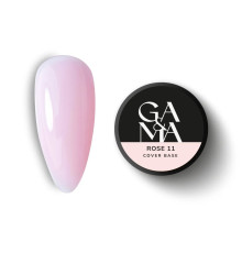 База камуфлююча GaMa Cover base №11 Rose, ніжно-рожева, 30 мл