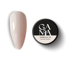 База камуфлююча GaMa Cover base №13 Vanilla, беж з молоком, 30 мл