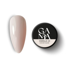 База камуфлююча GaMa Cover base №13 Vanilla, беж з молоком, 30 мл