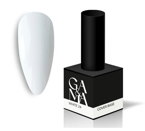 База камуфлююча GaMa Cover base №24 White, біла, 15 мл