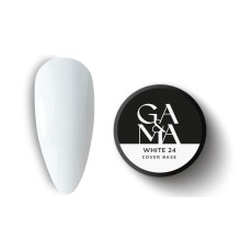 База камуфлююча GaMa Cover base №24 White, біла, 30 мл