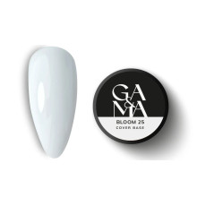 База камуфлююча GaMa Cover base №25 Bloom, напівпрозора молочна, 30 мл