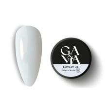 База камуфлююча GaMa Cover base №31 Lovely, молочна, 30 мл