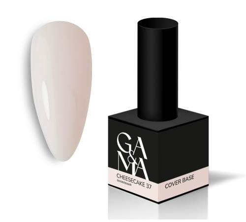 База камуфлююча GaMa Cover base №37 Cheesecake, молочно-бежева, 15 мл