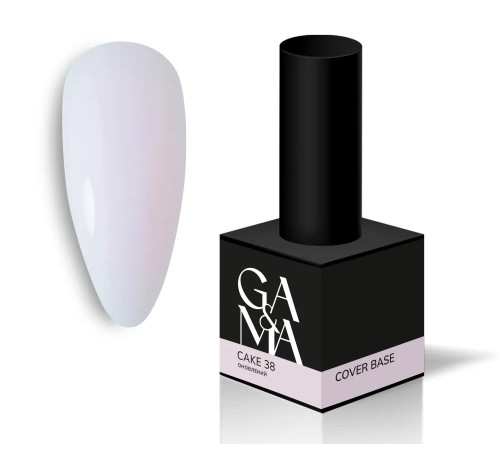 База камуфлююча GaMa Cover base №38 Cake, молочно-рожева, 15 мл
