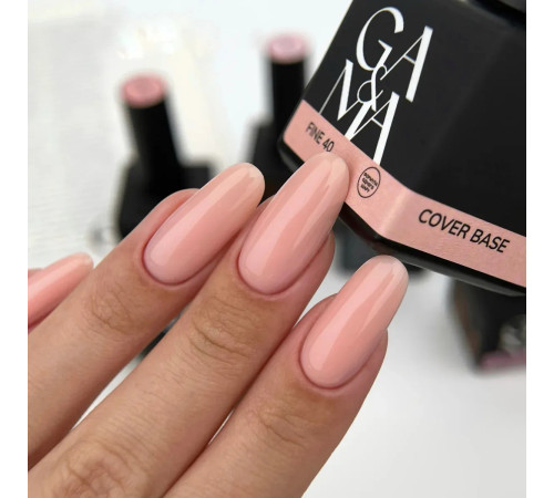 База камуфлююча GaMa Cover base №40 Fine ніжний нюд, 15 мл