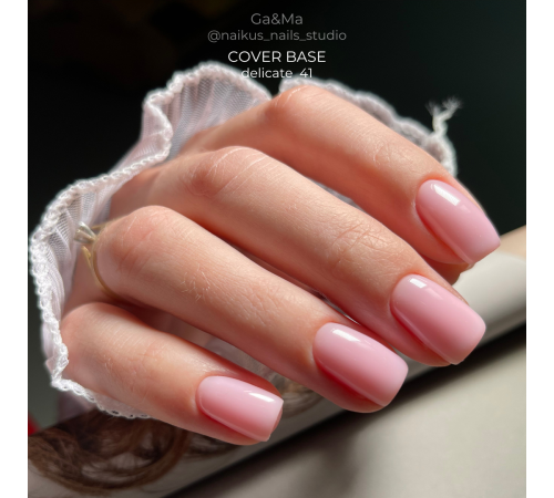 База камуфлююча GaMa Cover base №41 Delicate, ніжно-рожева, 30 мл