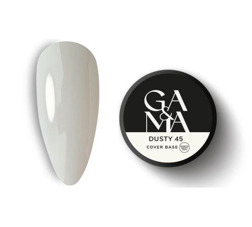 База камуфлююча GaMa Cover base №45 Dusty, молочно-сіра, 30 мл