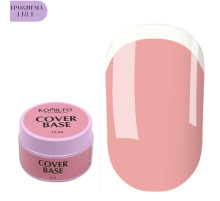 Camouflage base corrector for gel polish Komilfo Cover Base HEMA/TPO free, 15 ml