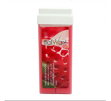 Cassette for depilation Ital Wax Strawberry 100 ml