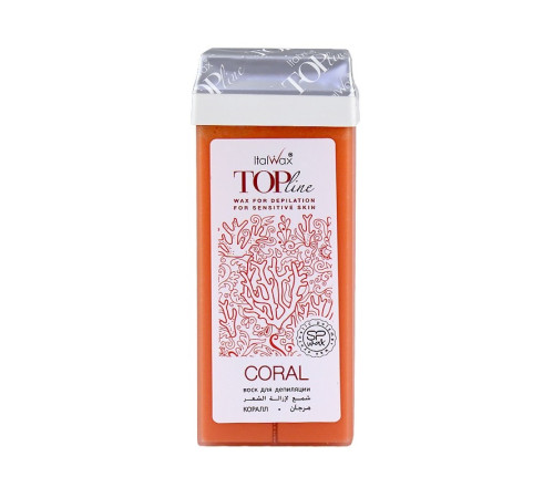 Касета для депіляції ItalWax Top Line Корал 100 мл