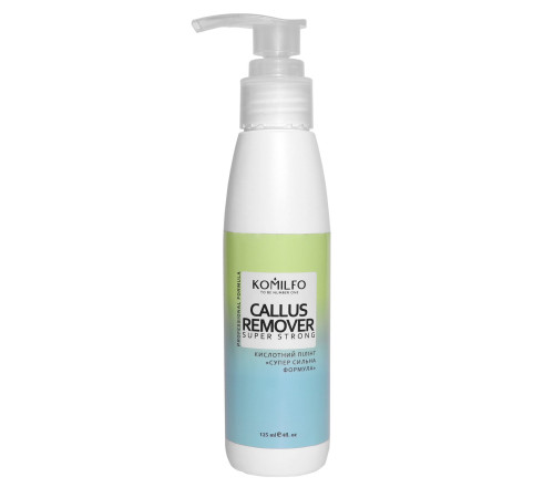 Кислотний пілінг Komilfo Callus Remover Super Strong Formula, 125 мл
