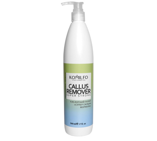 Кислотний пілінг Komilfo Callus Remover Super Strong Formula, 500 мл