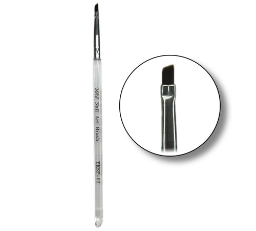 Пензель YRE Nail Art Brush скошений №02