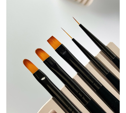 Пензель для гелю ART Gel Brush Square №03, квадрат 9 мм