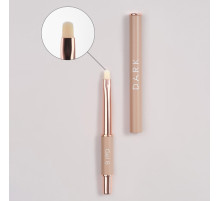 Gel brush DARK 6 mm, beige