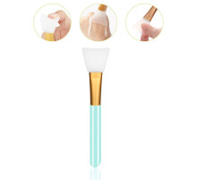Brush for applying masks, silicone