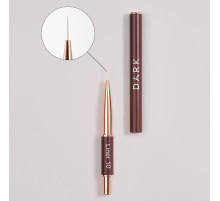 Liner brush DARK 10 mm, brown