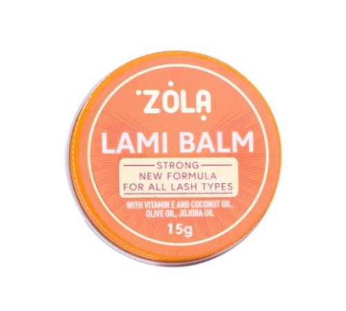 Клей для ламінування ZOLA Lami Balm Orange, 15 мл