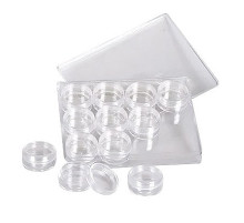 Container for rhinestones