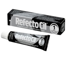 Paint for eyebrows and eyelashes RefectoCil No. 1 Pure Black deep black 15ml