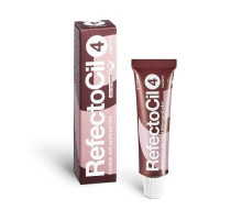 Фарба для брів і вій RefectoCil №4 Chestnut каштанова 15 мл