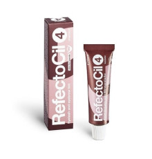 Фарба для брів і вій RefectoCil №4 Chestnut каштанова 15 мл