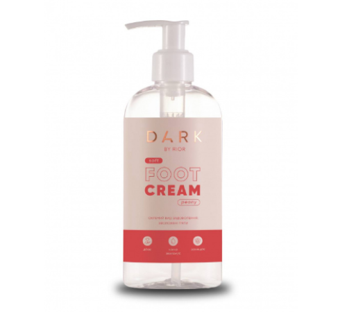 Крем для ніг DARK Foot Cream Soft Peony, півонія, 200 мл